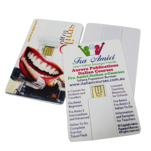 Promotional Custom Credit Card USB Flash Drive