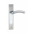 Modern decent aluminum handle on plate