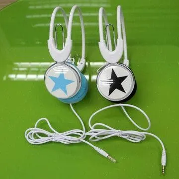 Star Mix Style Portable Stereo Headphones For Mp4 / Computer 108db