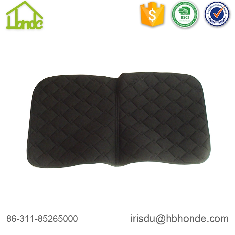 Polyester Filling Polycotton Lining Horse Riding Saddle Pad