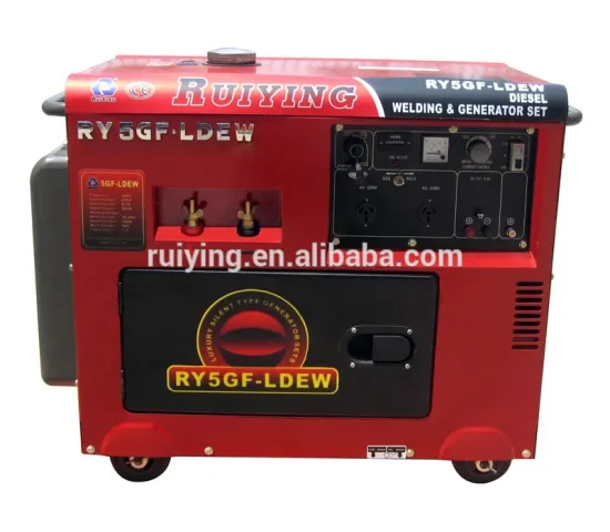 2KW diesel welding & generator set (silent type)