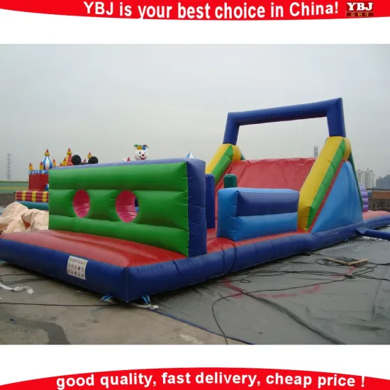 2014 hot sale inflatable obstacle course for adults and children / inflatable obstacle