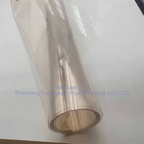 0.6mm thick rigid clear PLA sheet biodegradable China Manufacturer