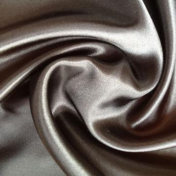 100% Polyester Satin Fabric, Imitation Silk Satin 50D x 75D
