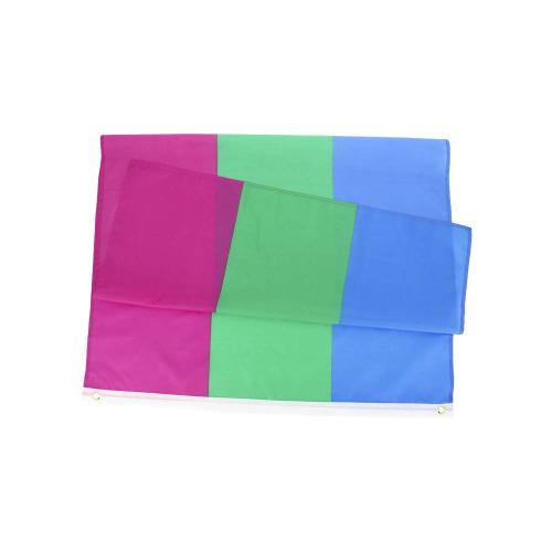 Ukuran Custom Polyester Flag Grosir Gay Pride Banner