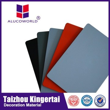 Alucoworld pvdf coated interior and exterior aluminium wall cladding with recycling construction material