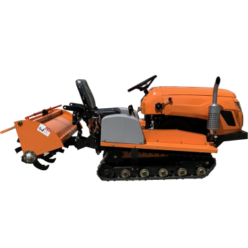 Mini Crawler Tractor with Power Tiller - 35hp RC Engine Kubota Tractor