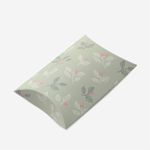 Custom Logo Paper Pillow Box For Gift Packaging