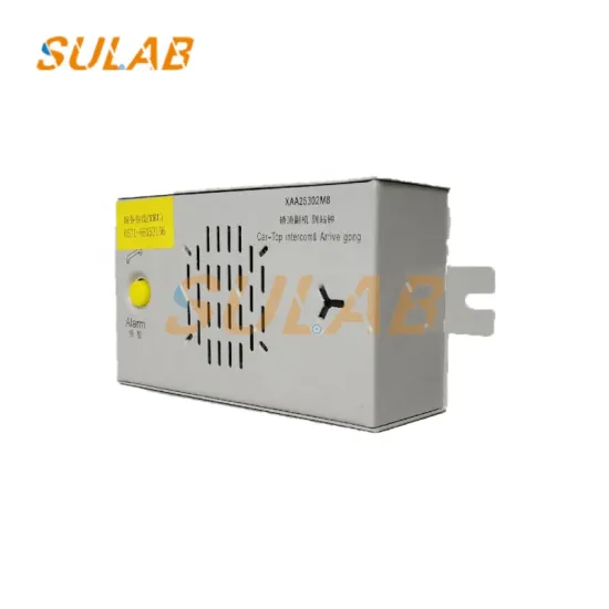 Emergency Intercom System for Elevator Cars: Spare Parts Catalog (XAA25302M5, XAA25302M1, XAA25302M3, XAA25302M6)