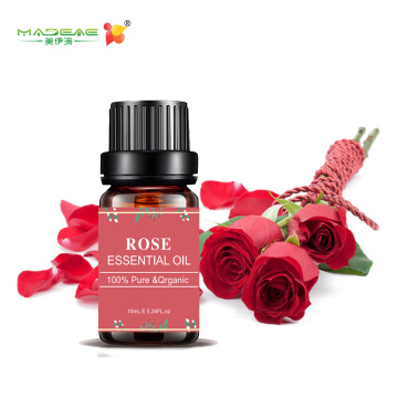 Private Label Rose Massage Hair Face Body Care Essential Oil