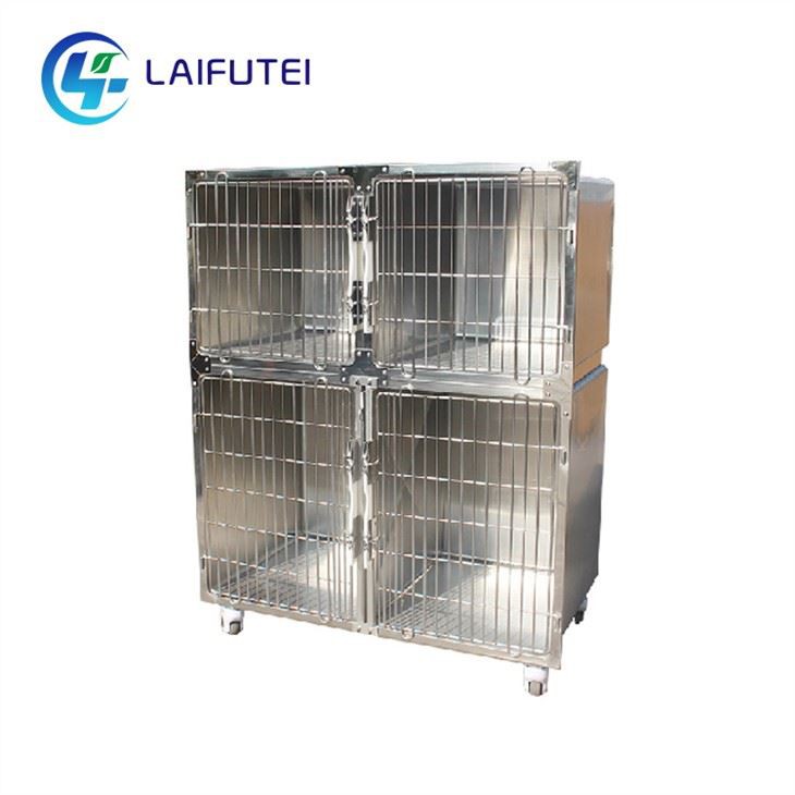 Combined Stainless Steel Cat Cages
