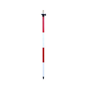 Hot Sale Telescopic Prism Poles for Total Station: 2.6M, 3.6M, and 4.6M Land Surveying Accessories