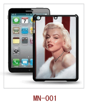 Estrela de cinema imagine caso 3d para Ipad Mini, pc caso borracha revestida, várias cores disponíveis