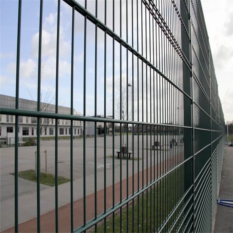 PVC Coated Hot Sale Weld Double Horizontal Fence