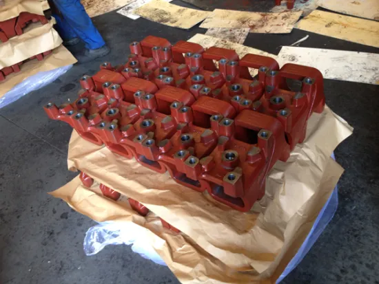 resin sand automatic molding line batch production/ spring seat