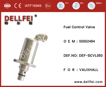 Vanne de commande d'aspiration 55502494 pour Vauxhall