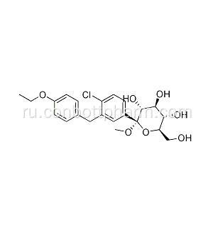 Высококачественный промежуточный продукт Dapagliflozin CAS 714269-57-5