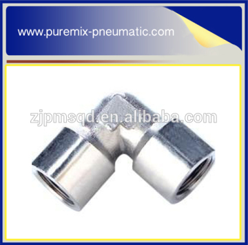 Equal female stud elbow pneumatic brass pipe fitting for rigid nylon tubes,push in fitting,air brass fitting