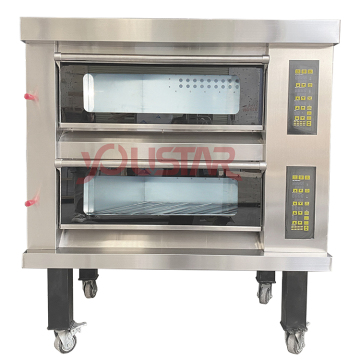 Youbake 2 Deck 4 Tray 3 Deck 9 Trays Luxury Commercial Electric Oven for Bakery