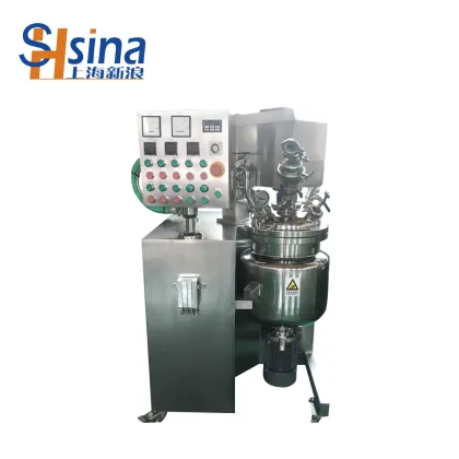 Small Mixer for Cosmetic Vacuum Homogenizing Emulsifier Machinery