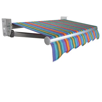 GULI quality control ceiling hanging aluminum sunfun awning windproof awnings roof awning