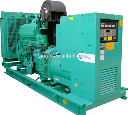 SINGFO open type Turbine diesel generators set