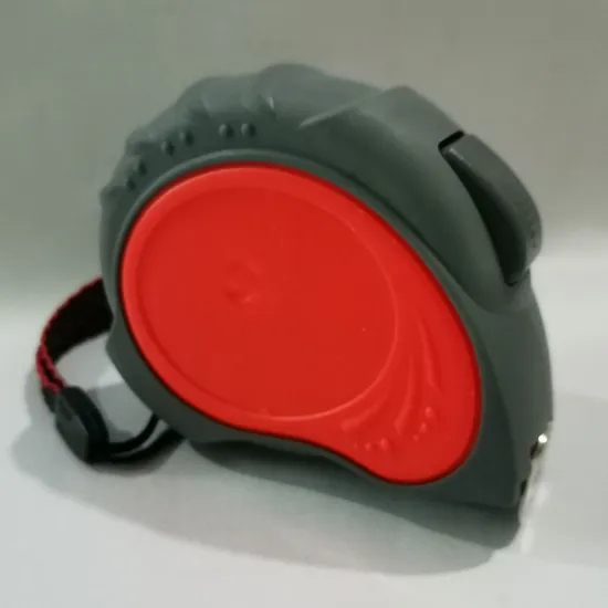 Rubber Covered Auto Lock Steel Measuring Tape