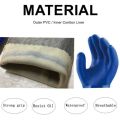 Guantes resistentes químicos de PVC de 65 cm de largo