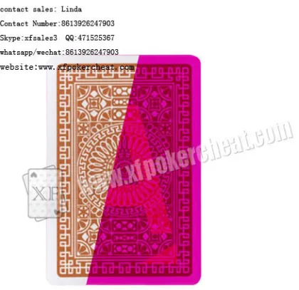 Italy Modiano Da Vinci Club Plastic Invisible Marked Poker Cards poker reader|poker exchan