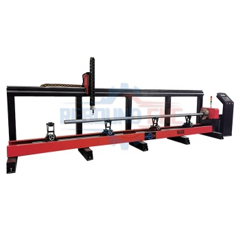 CNC Plasma Cutting Machine for 6000mm Long 300mm Diameter Pipes