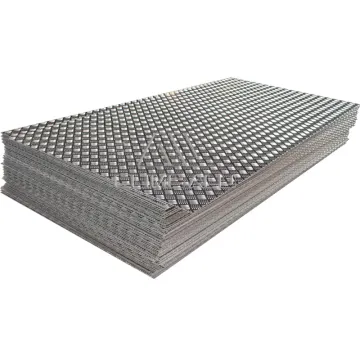 Customized Thickness and Size Patterned Aluminium Tread Sheets Aluminum Checker Plate 1.5mm 1mm 3mm 6mm 1.2mx2.4m 4x8