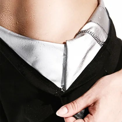 HOTSUIT New Fashion Sauna Suit Men Gym Clothing Set Hoodies Pullover Sportswear Running Fitness Weight Loss Sweating Sports Suit