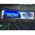 Layar P4 Video Wall Panel Led Melengkung