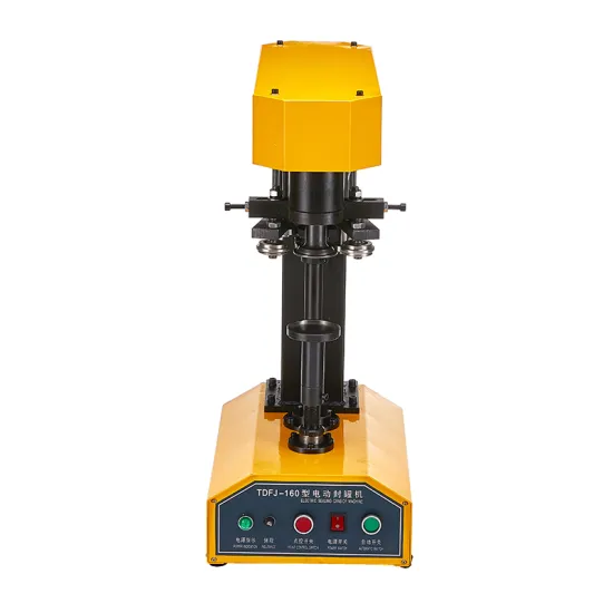 YK PET Plastic Tinplate Electric Can Sealing Machine Manufacturer
