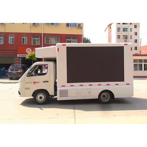 Foton 4x2 camiones de pantalla publicitarios de LED móvil pequeños