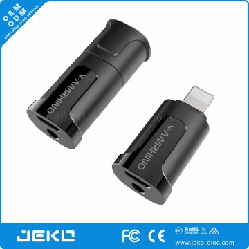 New design smallest 3.5mm audio and micro usb charging adapter for iphone 7 7plus