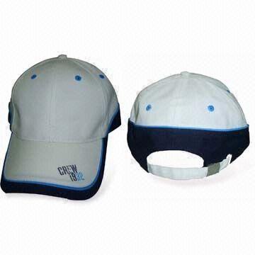 Light Cotton Twill Sports Cap with Printed and Piping Design
