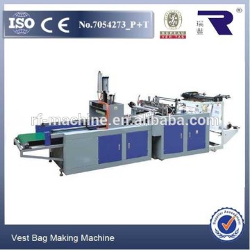 Heat bottom sealing bag machine