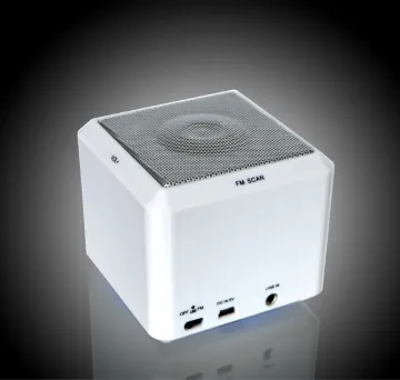 portable cube bluetooth tower speaker