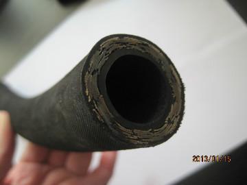 Steel wire braided rubber hose 25mm