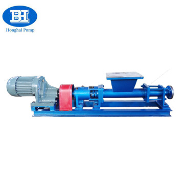 G stainless steel single grout water screw pump