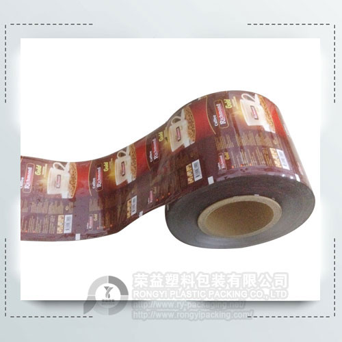 Custom Plastic Coffee Roll Film