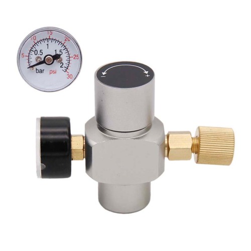 Basic Co2 Mini Gas Regulator Co2 Charger 030 Psi Keg Charger Beer Kegerator, High Quality Basic