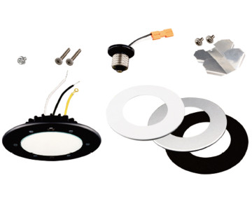 Top vendendo 4 pollici da 4 pollici da 5 cct Nessun sfarfallio E26 Light multipli