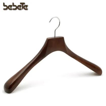 Fur Wooden Coat Hanger