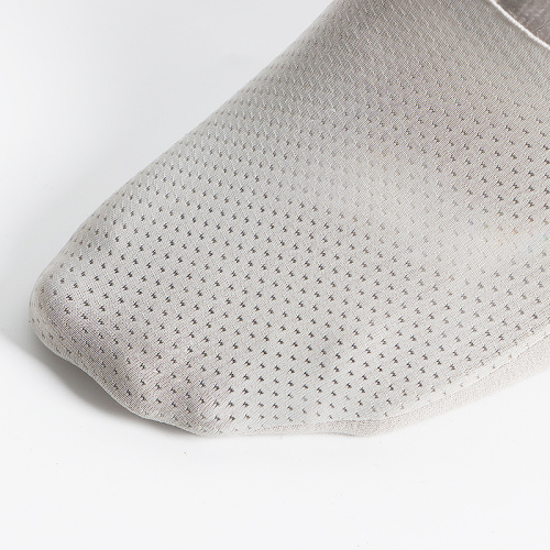 Chaussettes de revêtement d'équipage en maille invisible pour hommes