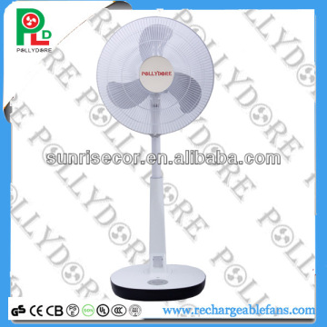 New Products For 2013 Rechargeable Standing Fan with LED Light Fan ,Made In China,pld-2