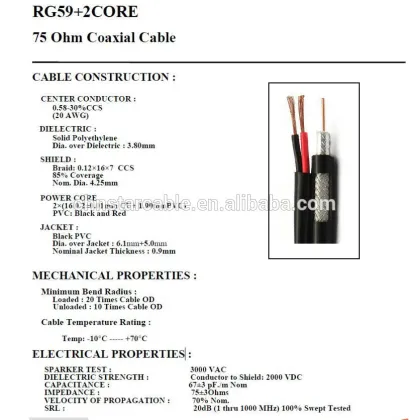 rg11 coaxial cable Andrew feeder cable