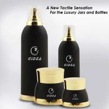 15ml 30ml 40ml 50ml 80ml 130ml Black Cosmetics Jar Bottles 