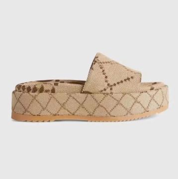 Piattaforme piattaforma da 5 cm di marchio famoso estivo - pantofole di comfort casual per donne e unisex (dimensioni 35-44)